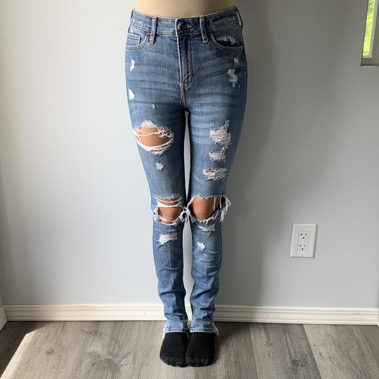 Hollister high rise super skinny outlet jeans