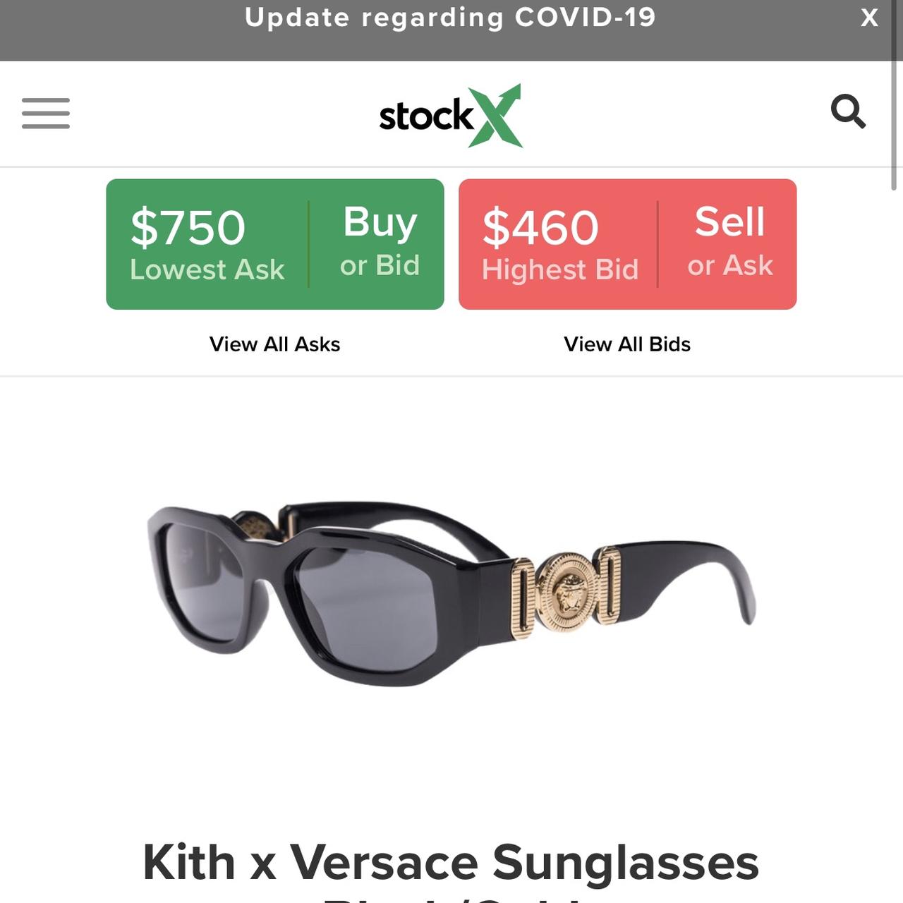 I have kith x versace no case Depop