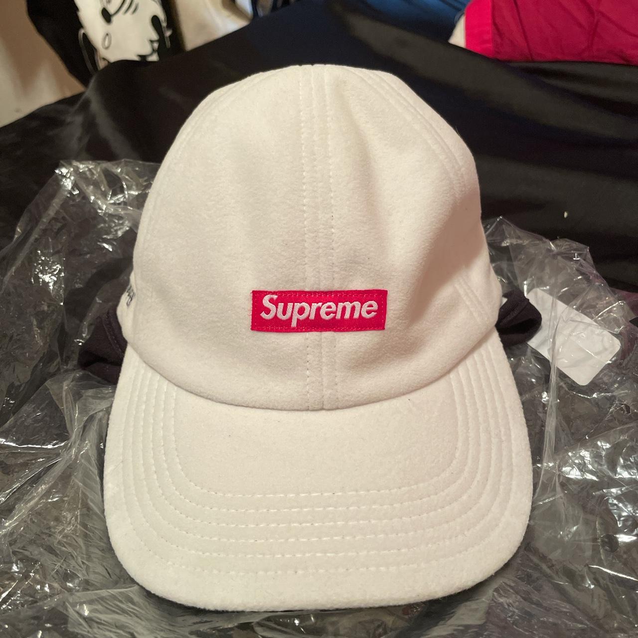 Supreme WINDSTOPPER Small Box Earflap Hat White IN HAND READY TO SHIP