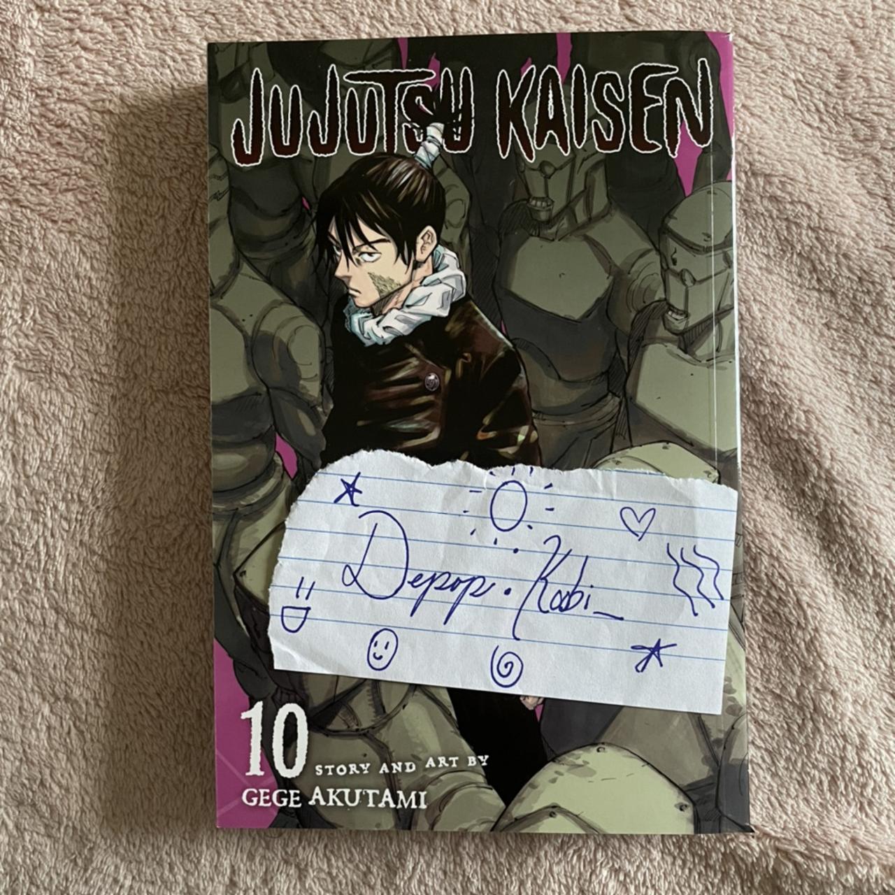 Jujutsu Kaisen Manga Volume 10