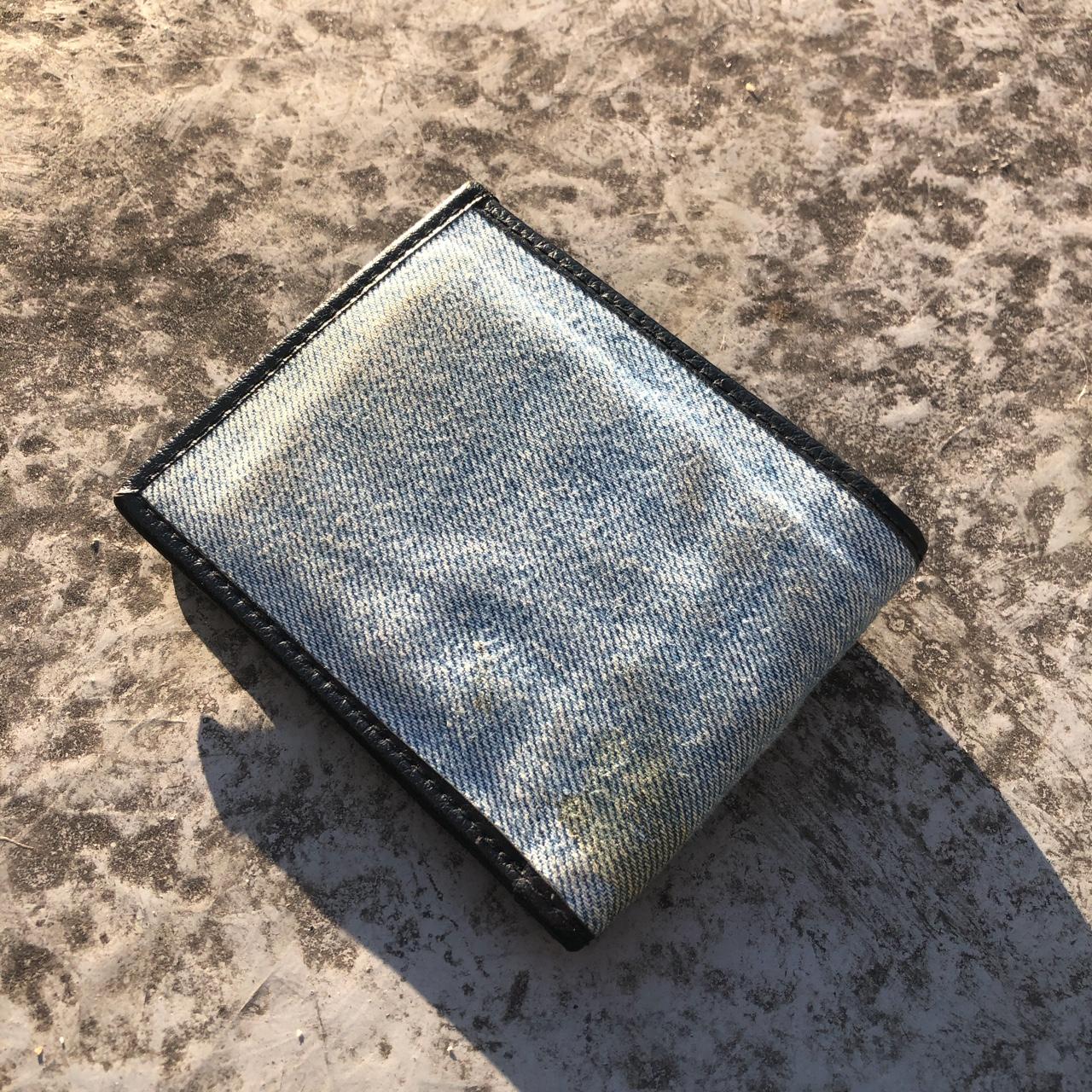 Di lido flamingo cowhide leather wallet Vintage - Depop