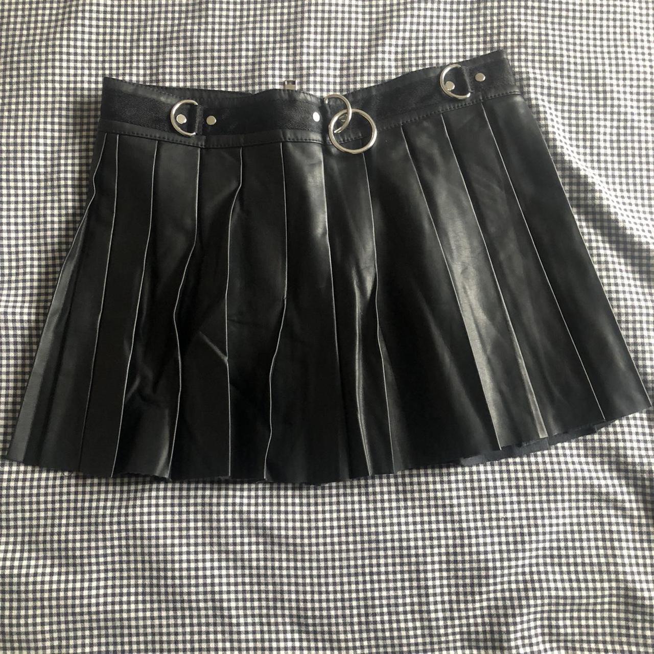Dollskill Spade pleated micro mini skirt in a size M... - Depop