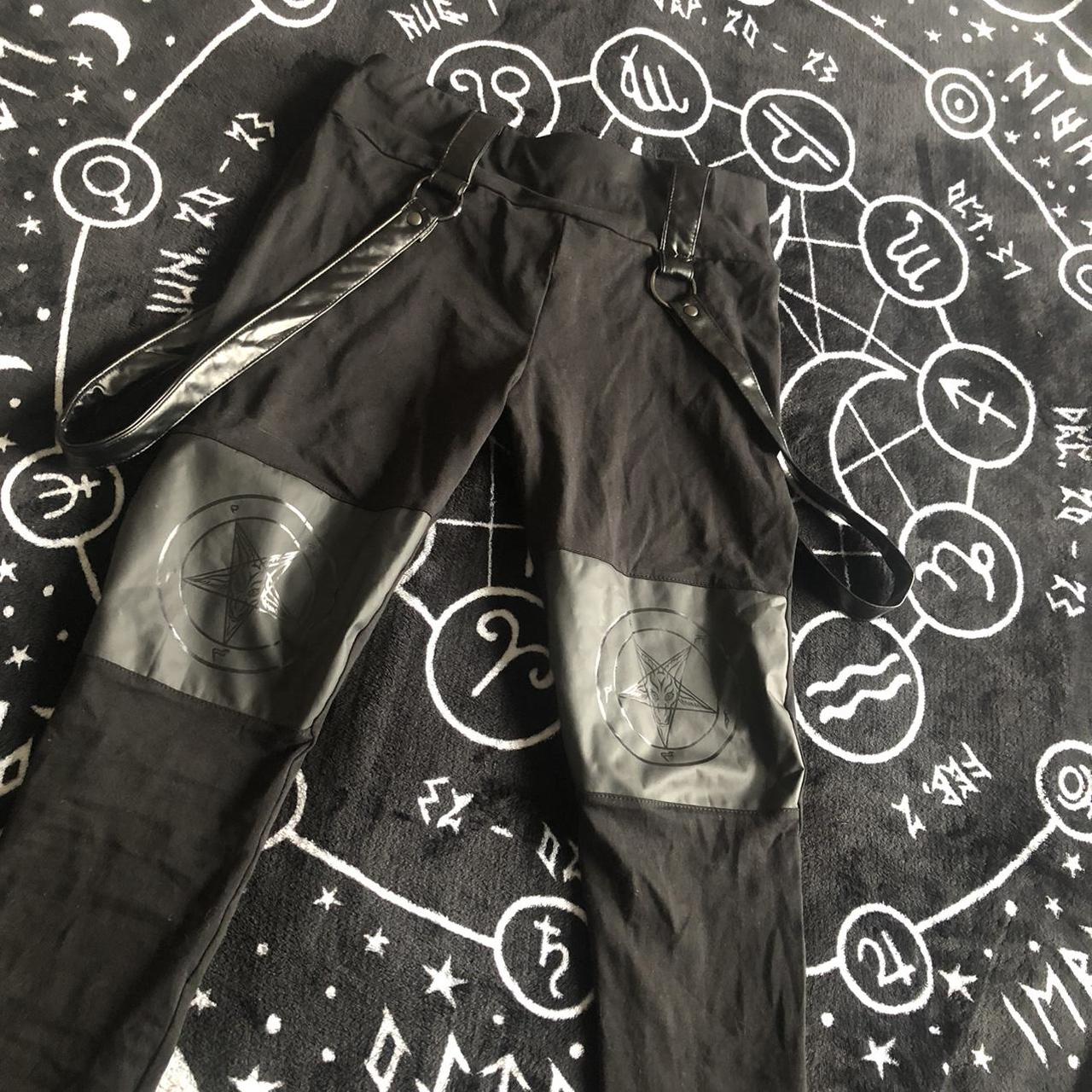 I have these Killstar Moonlight leggings which I am - Depop