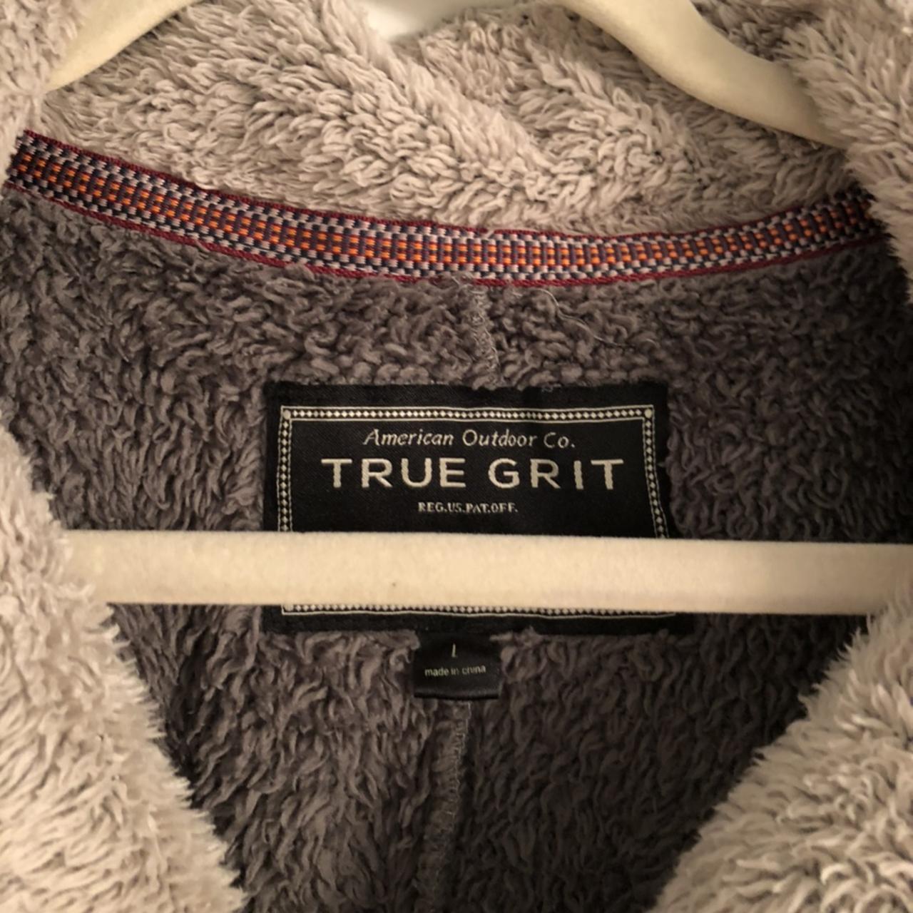 True grit hot sale fuzzy jacket