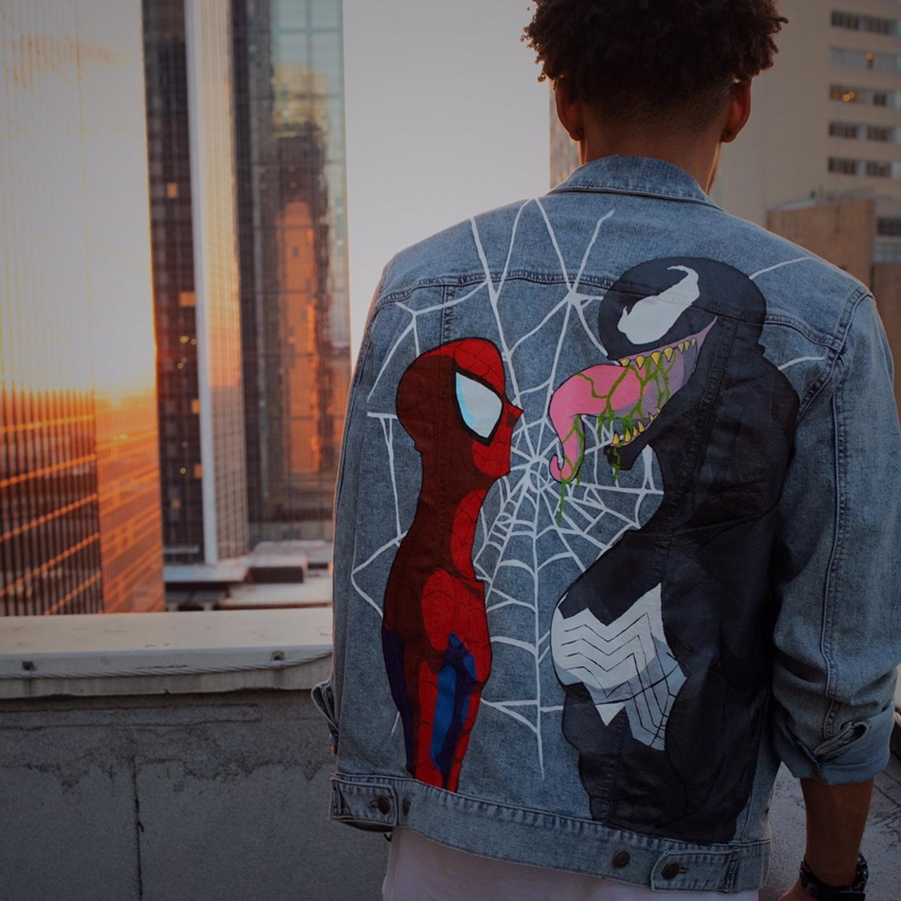Customized Handpainted Spider Inspi Denim Jacket spider Jeanjacket painted  Toddler and Baby Jacket Toddler and Baby Birthday Gift - Etsy | Customised denim  jacket, Kids jeans jacket, Boys denim jacket