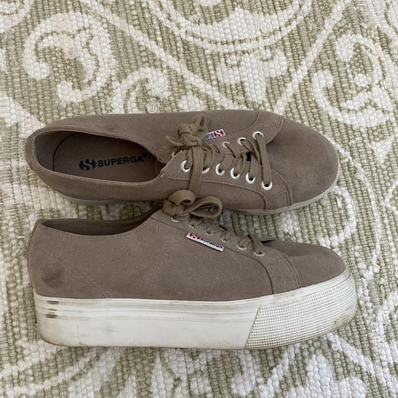 superga suede beige