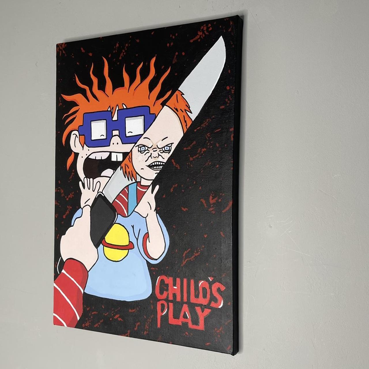 CHUCKY painting (child’s play x rugrats) store