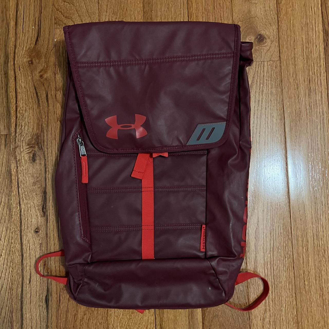 Under Armour Backpack Large neon green and black - Depop