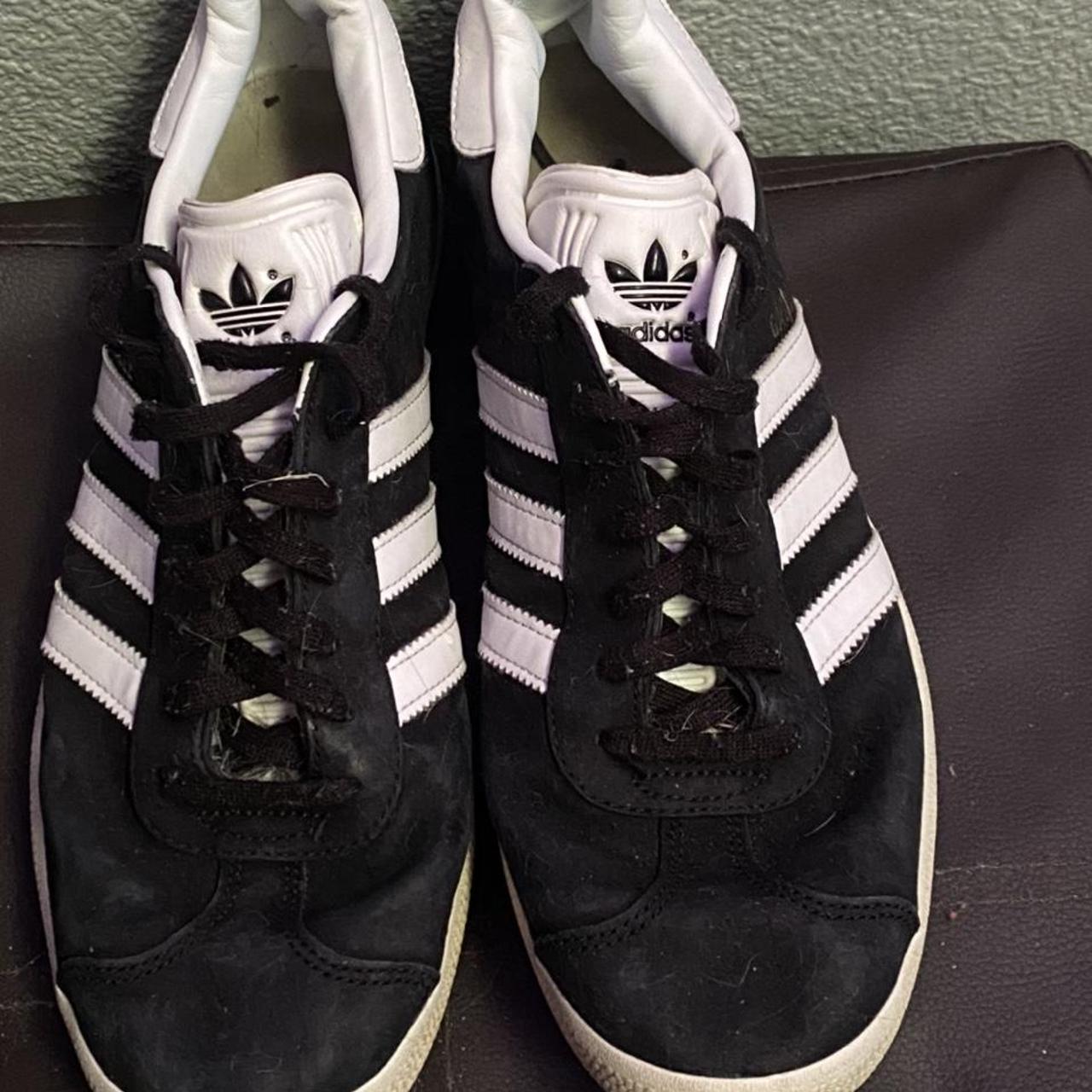 ADIDAS ORIGINALS GAZZELE “BLACK” x Size / 9 UK x... - Depop