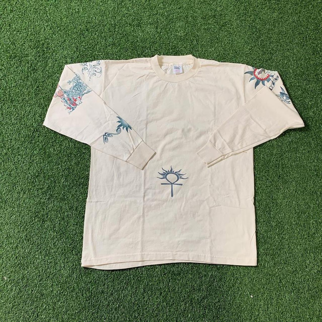 Vintage Dennis Rodman Tattoo Tee Shirt Regular | Depop