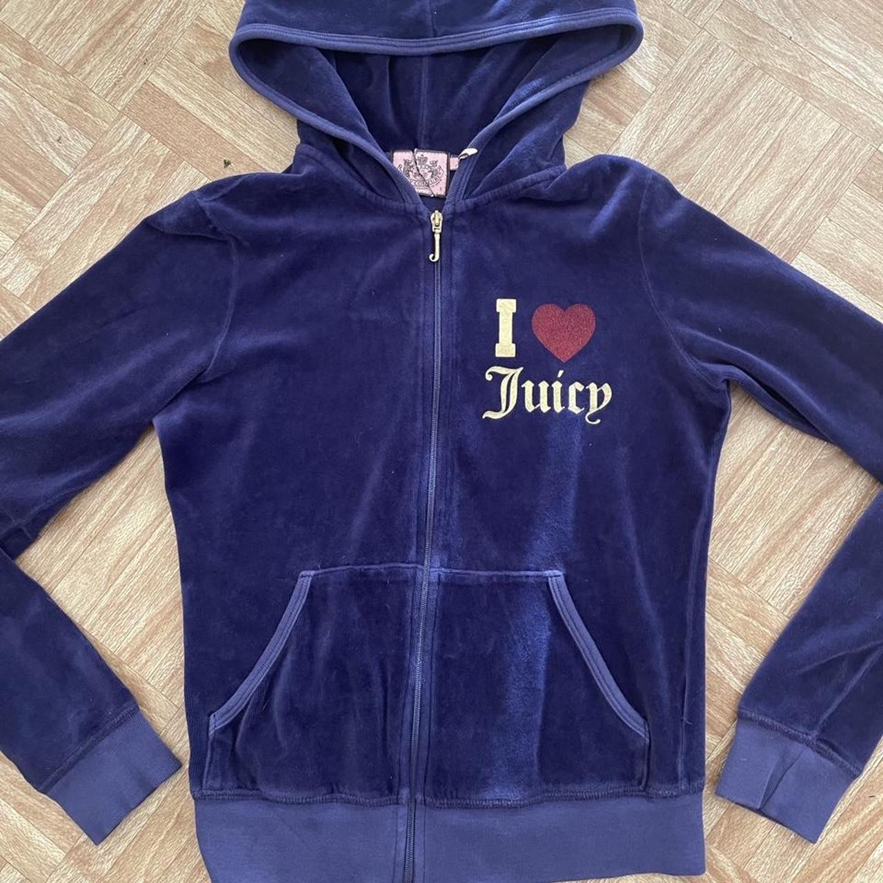 Juicy jacket with crown on online back