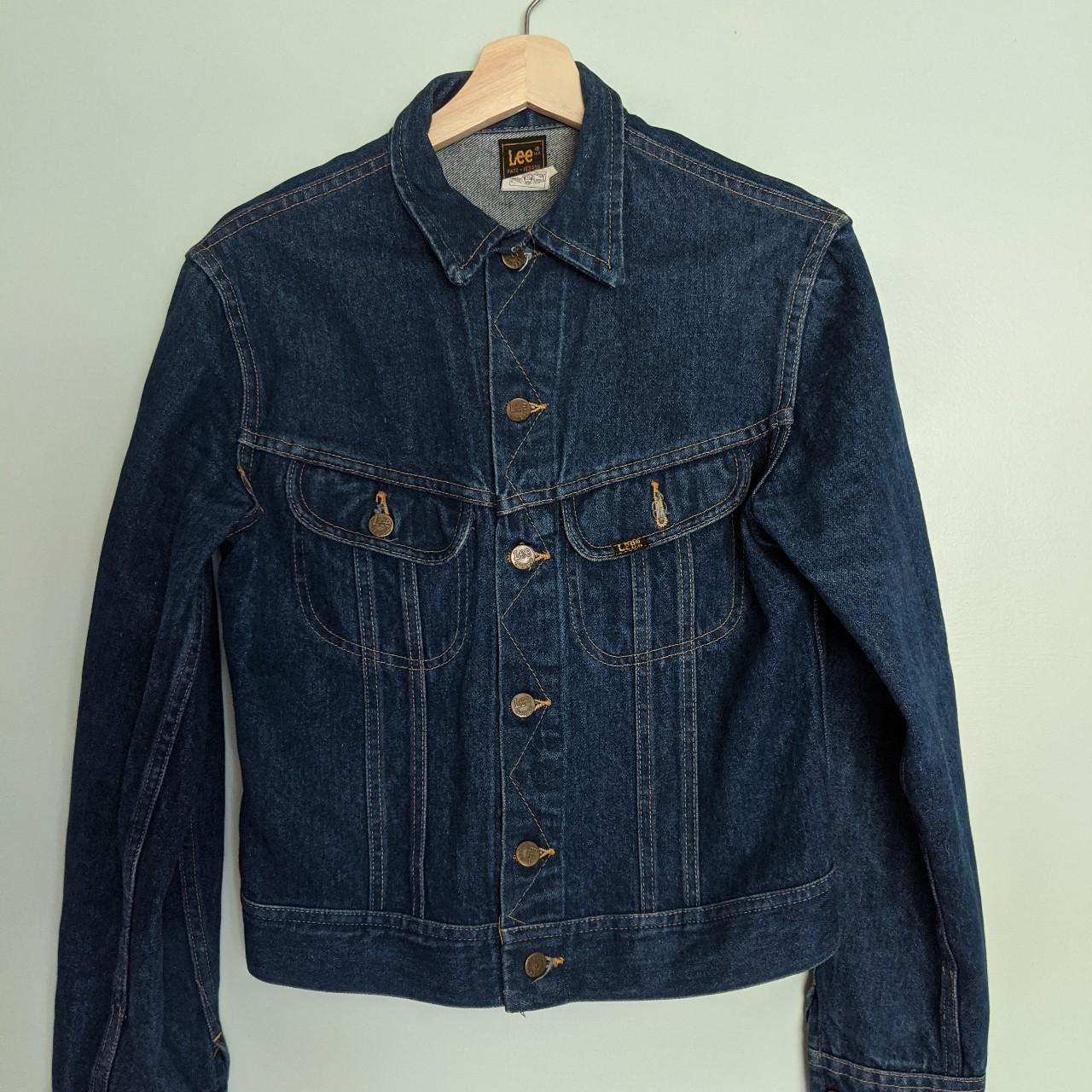 Vintage 1980s Lee Denim Jacket. Excellent condition.... - Depop