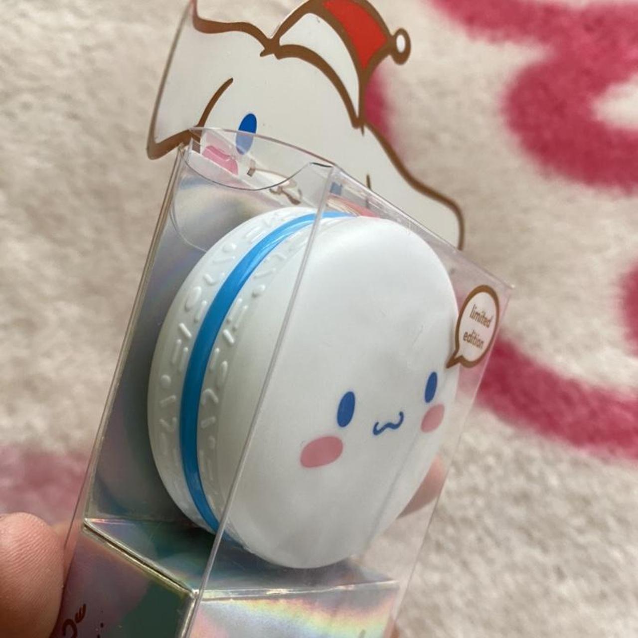 cinnamon roll lip balm the creme shop macaron lip... Depop