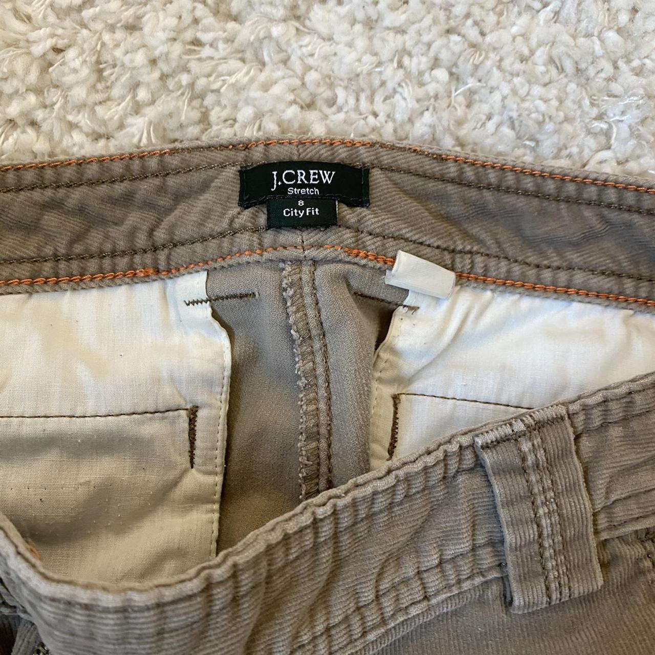 J Crew brown corduroy pants - fits a size 8 and... - Depop