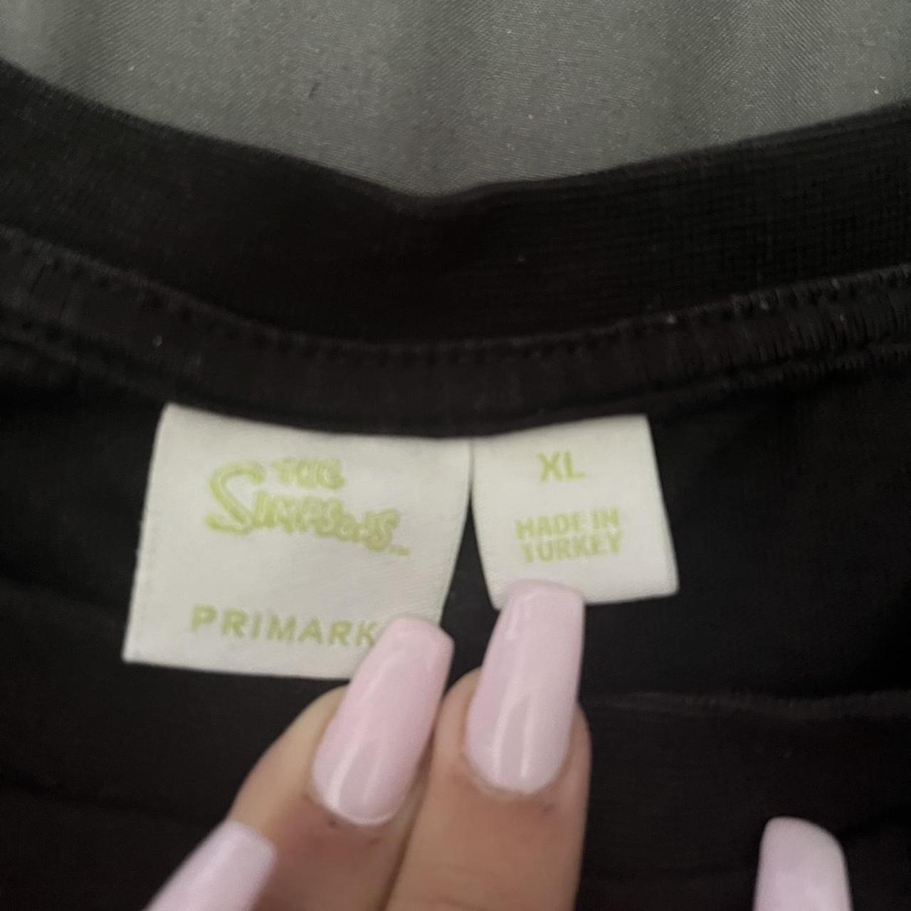 Primark Men's Black and Green Tshirt Depop