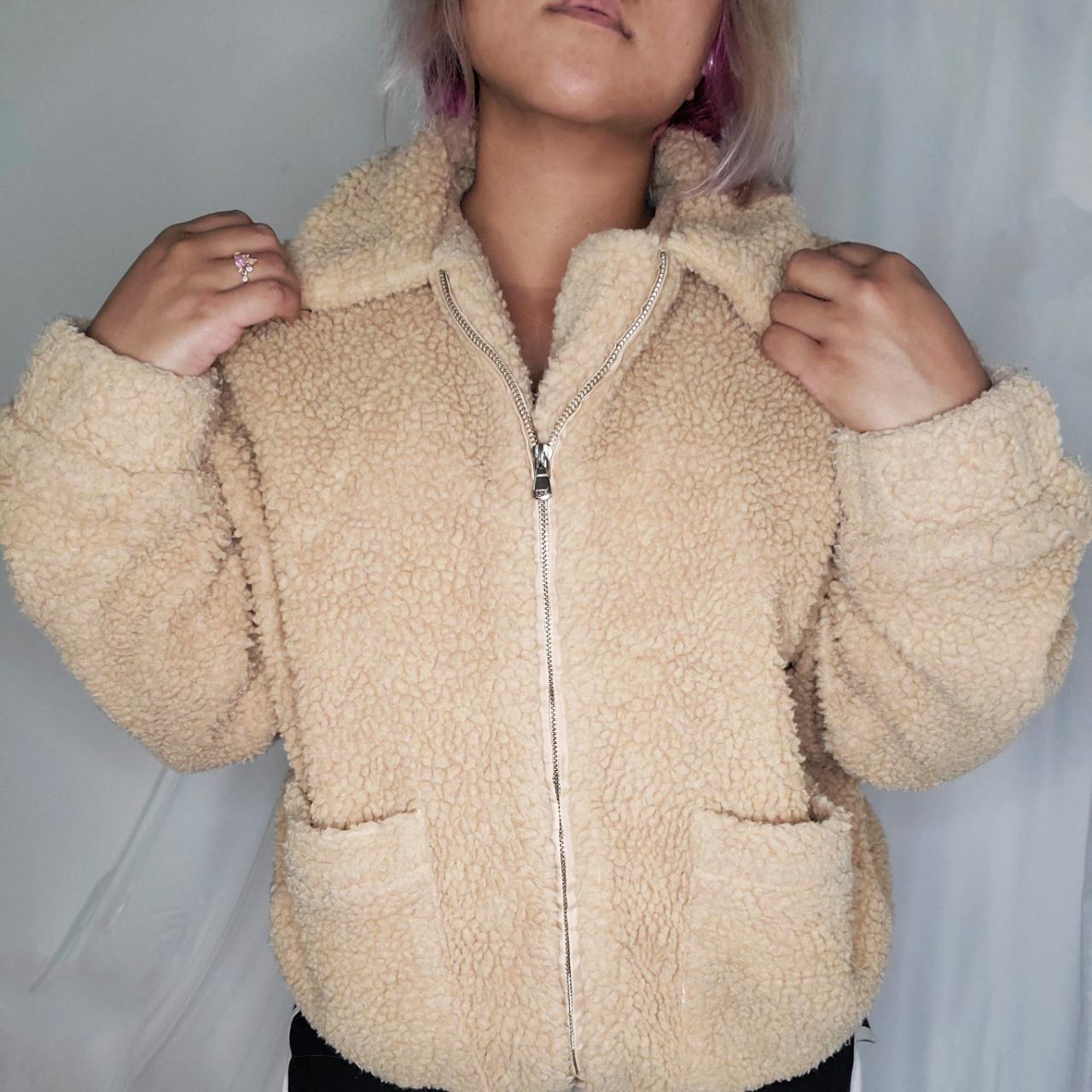 I am gia shop cream pixie jacket