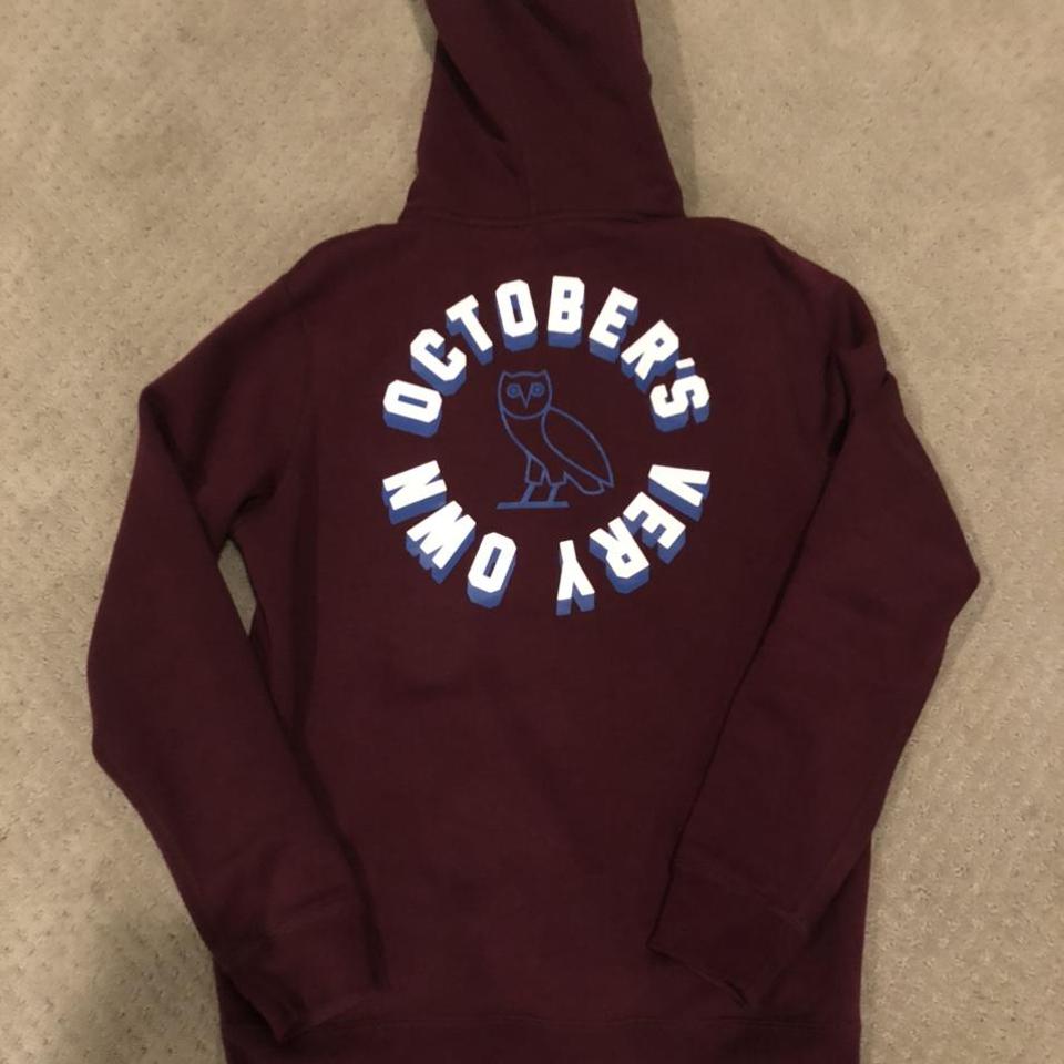 Burgundy ovo outlet hoodie