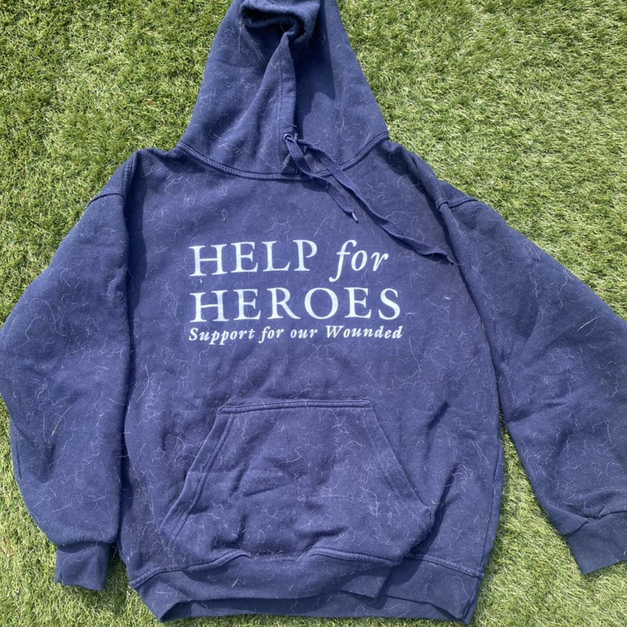 Help for Heroes Hoodie - Depop
