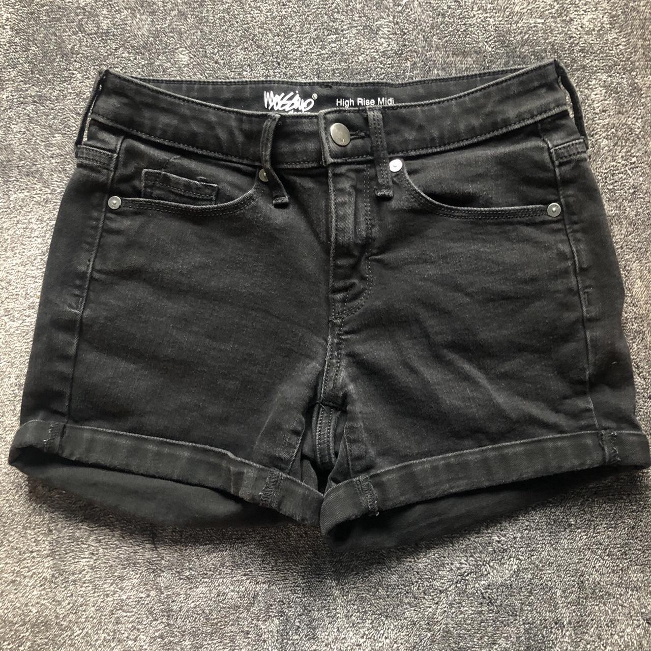 Product Image 1 - cute black denim massimo shorts