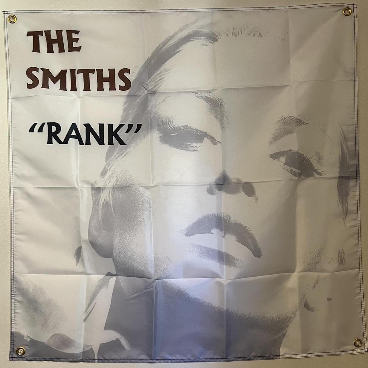 The Smiths- Rank banner. 3x3ft print with 4 corner... - Depop