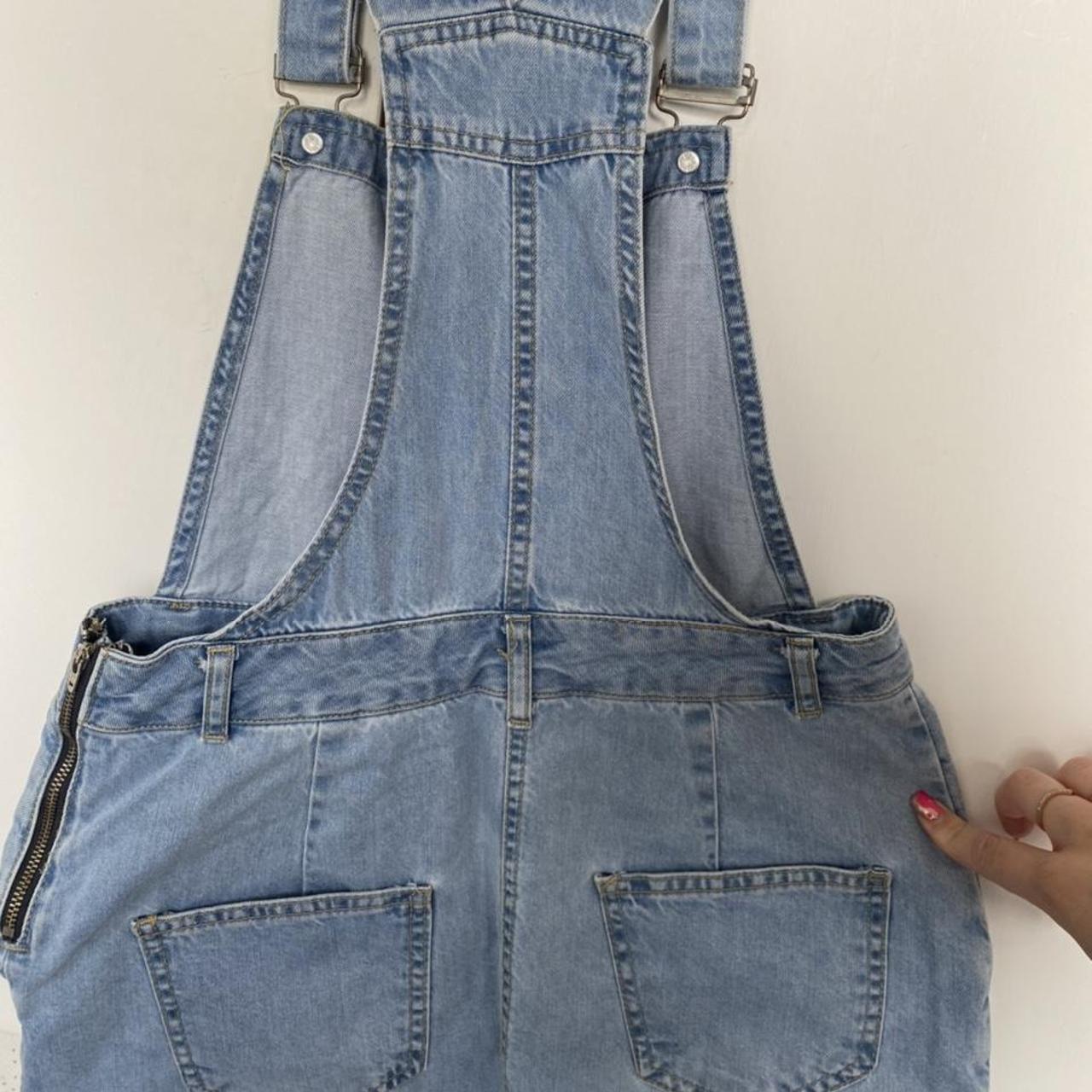 New Look Women's Blue Dungarees-overalls | Depop