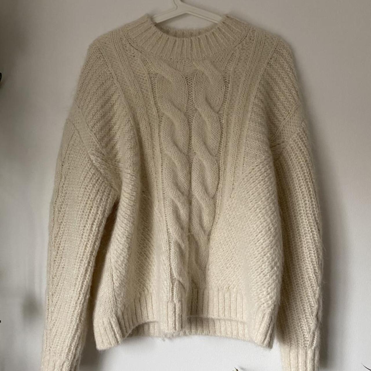 & Other Stories Women's Cream Jumper | Depop