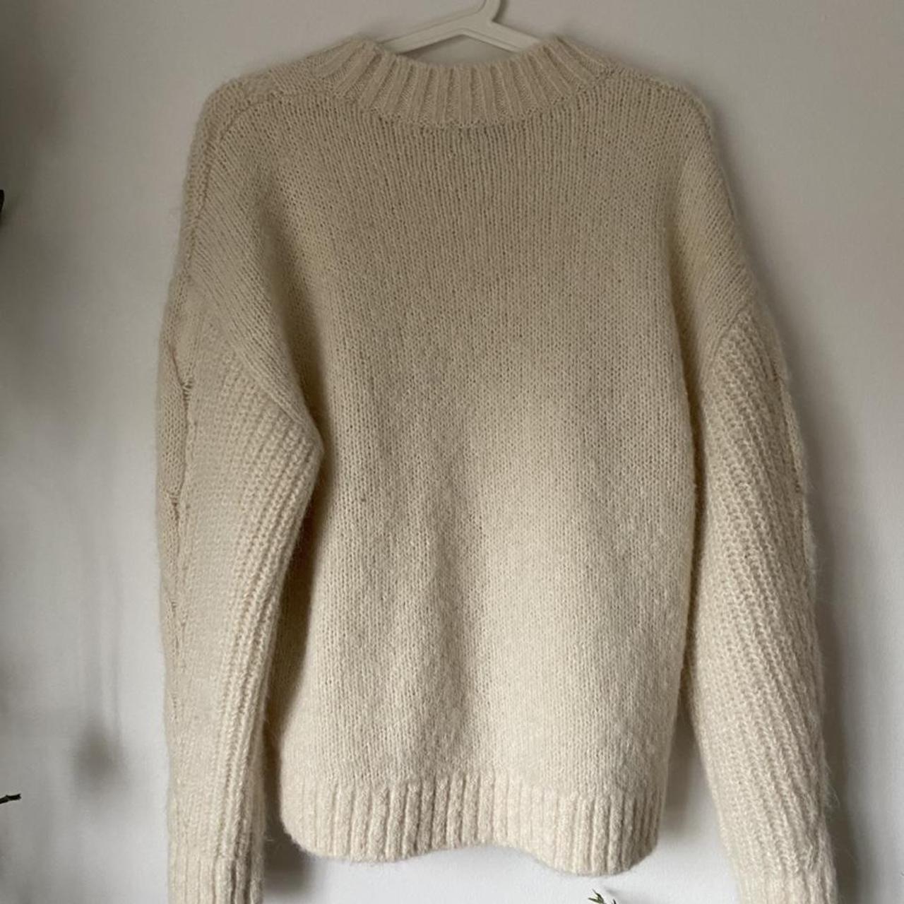 & Other Stories Women's Cream Jumper | Depop