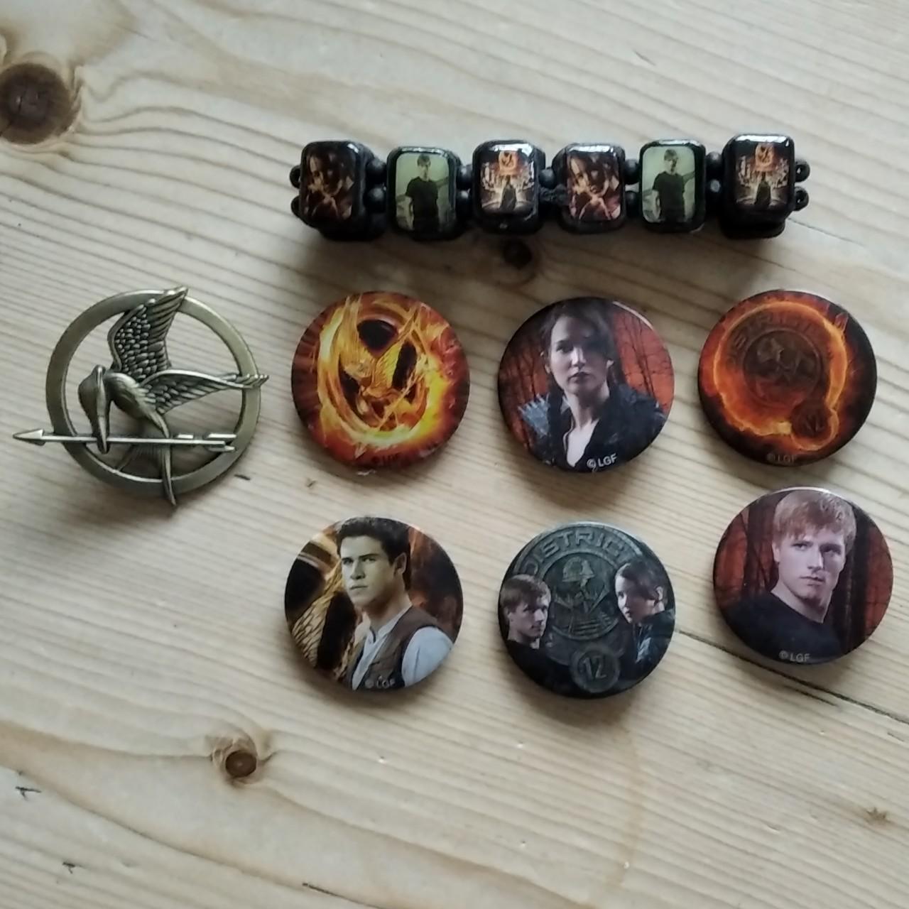 hunger-games-button-badges-and-mockingjay-pin-depop