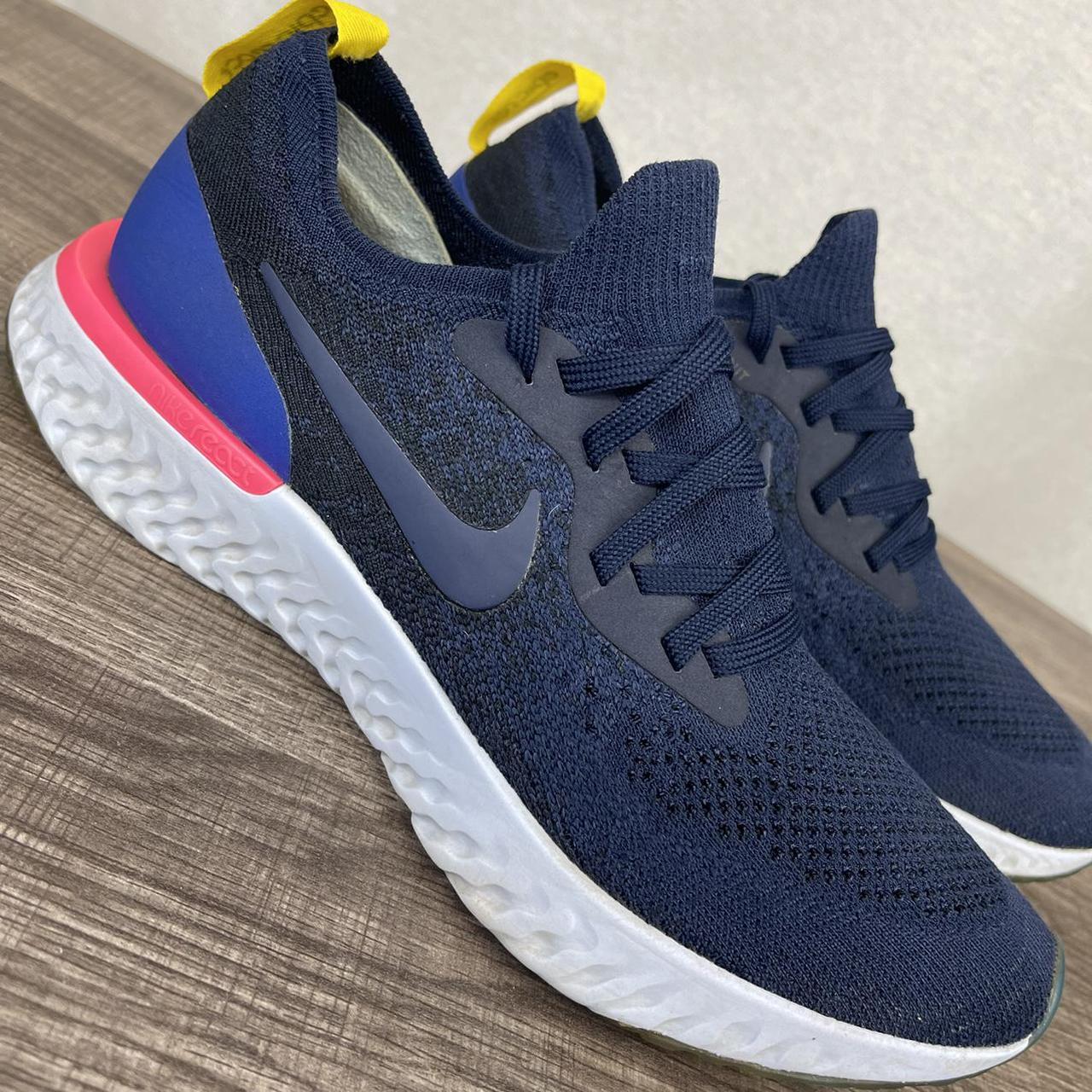 nike react college navy