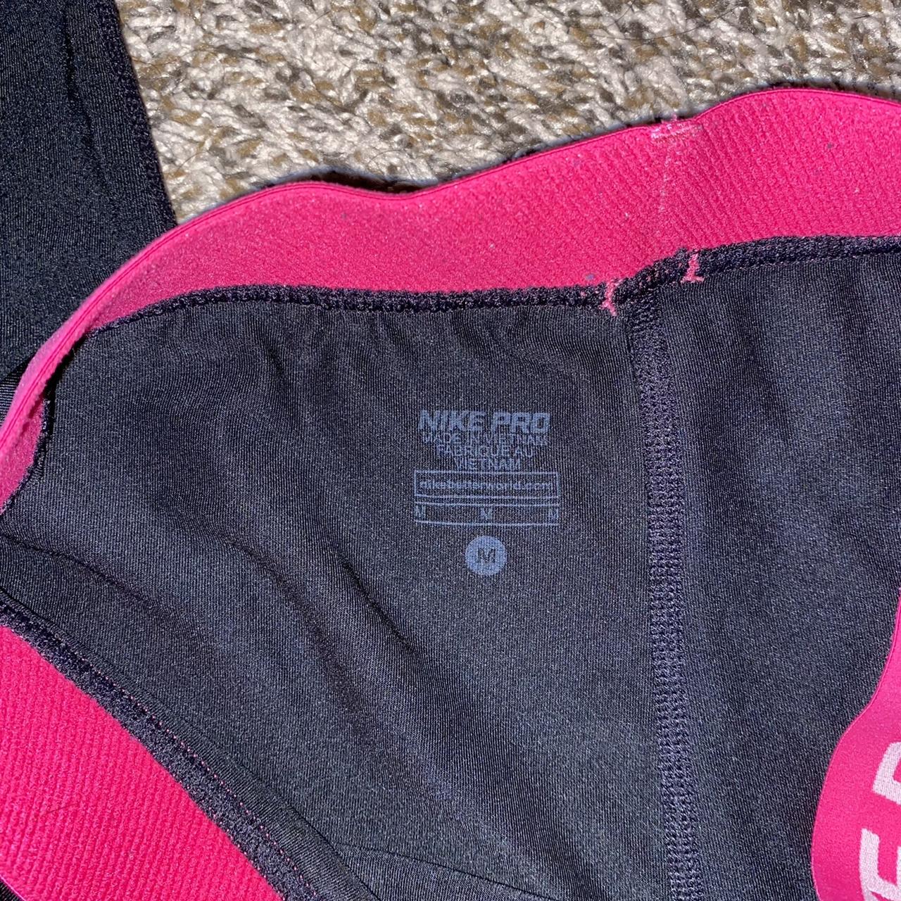 Nike Pro capri length leggings size: medium open to - Depop