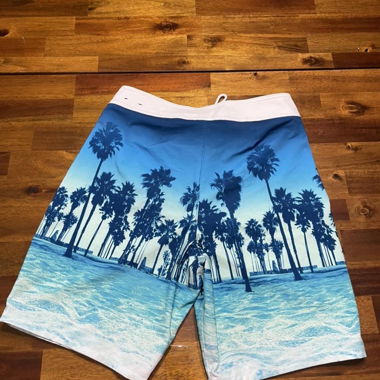 Hollister board shorts waist size 28” and length 9”... Depop
