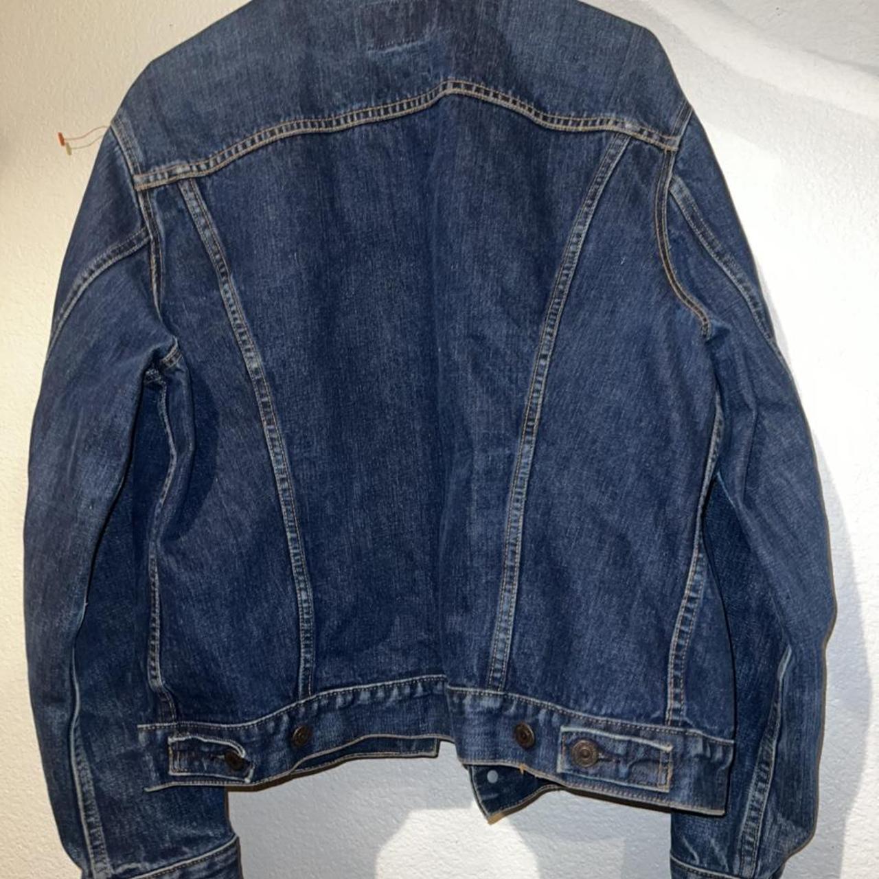 1960s VINTAGE LEVIS DENIM JACKET BIG “E” - Depop