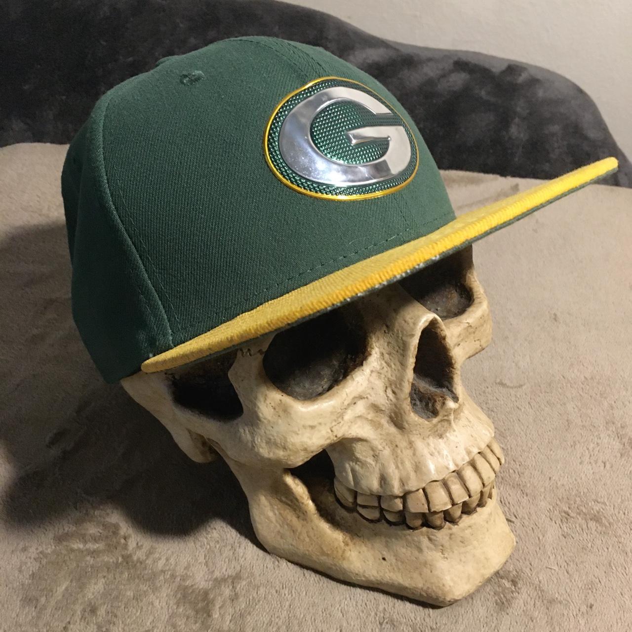 New Era Green Bay Packers Skull Edition 59Fifty Fitted Cap