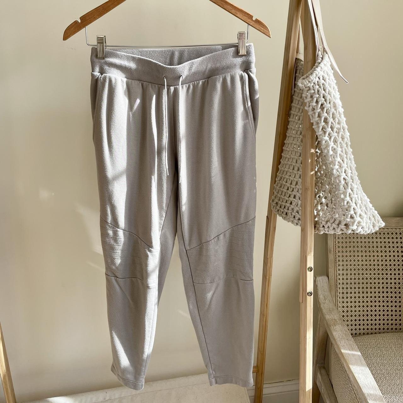 Joy Lab Moto Jogger Sweatpants in Taupe S Suuuper... Depop