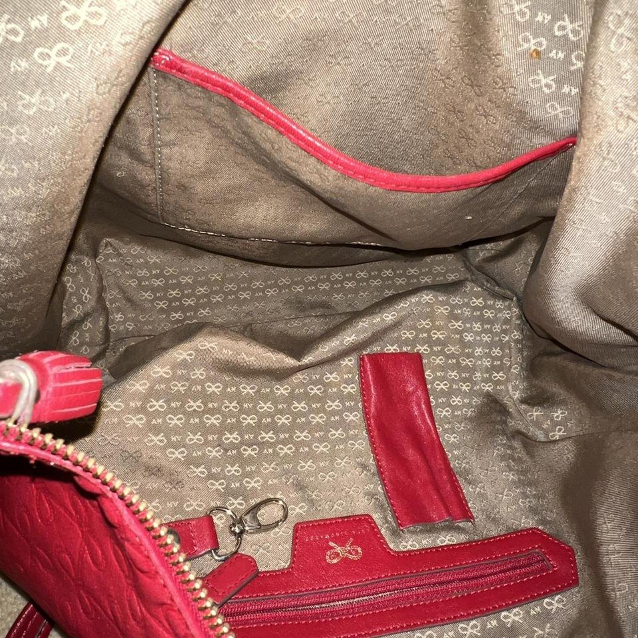 Anya Hindmarch Women's Red Bag | Depop