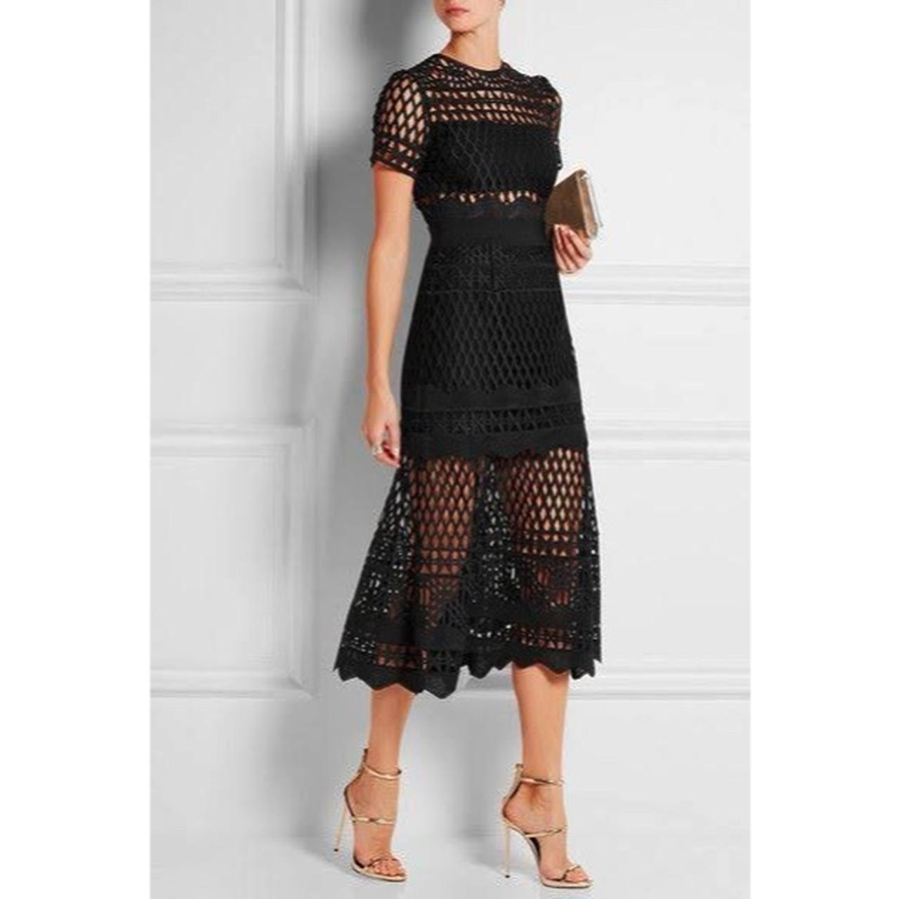 Faith dress hotsell guipure black