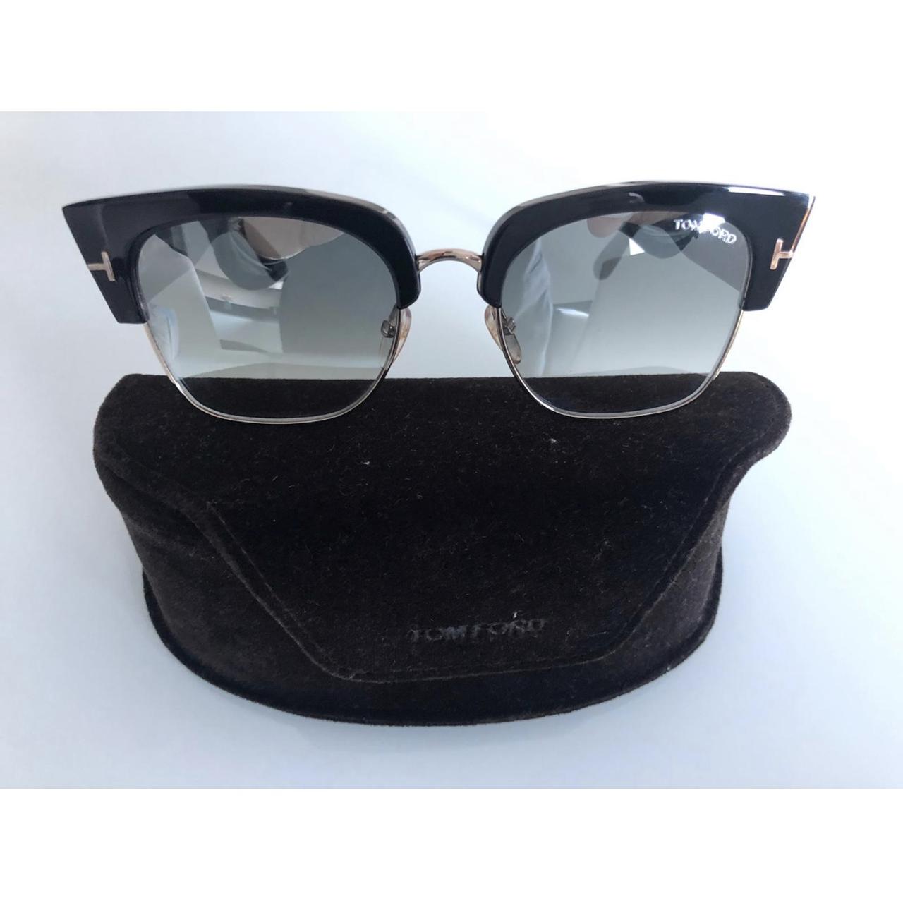 TOM FORD BLACK DAKOTA SQUARE SUNGLASSES. FT0554 Depop