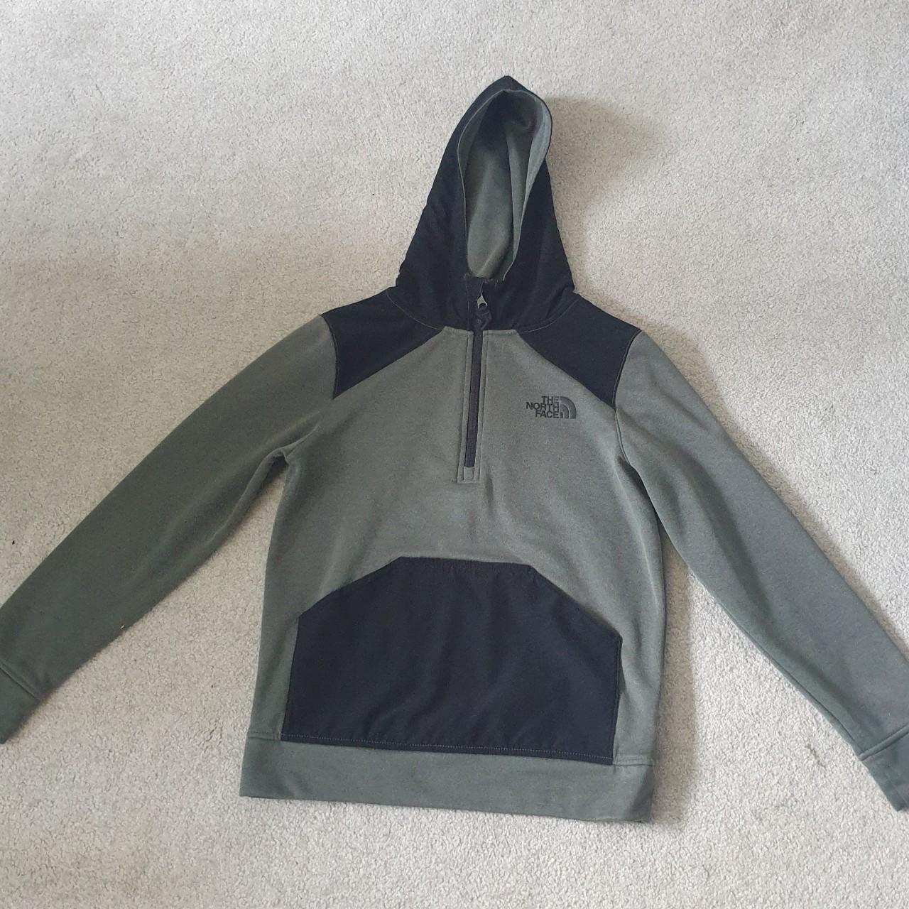 green north face tracksuit