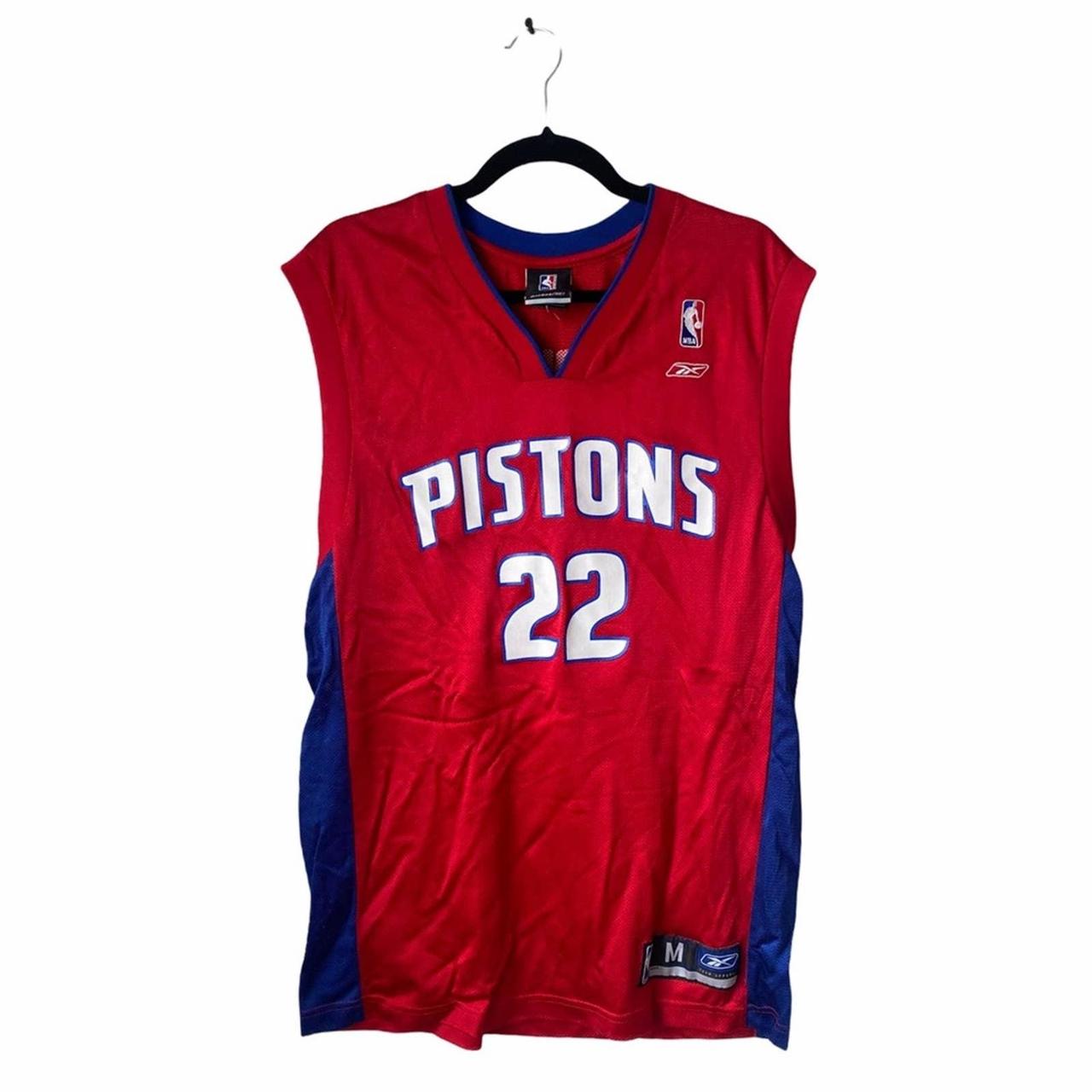 Detroit Pistons Jersey Y2k Michigan Basketball Tank Top NBA 