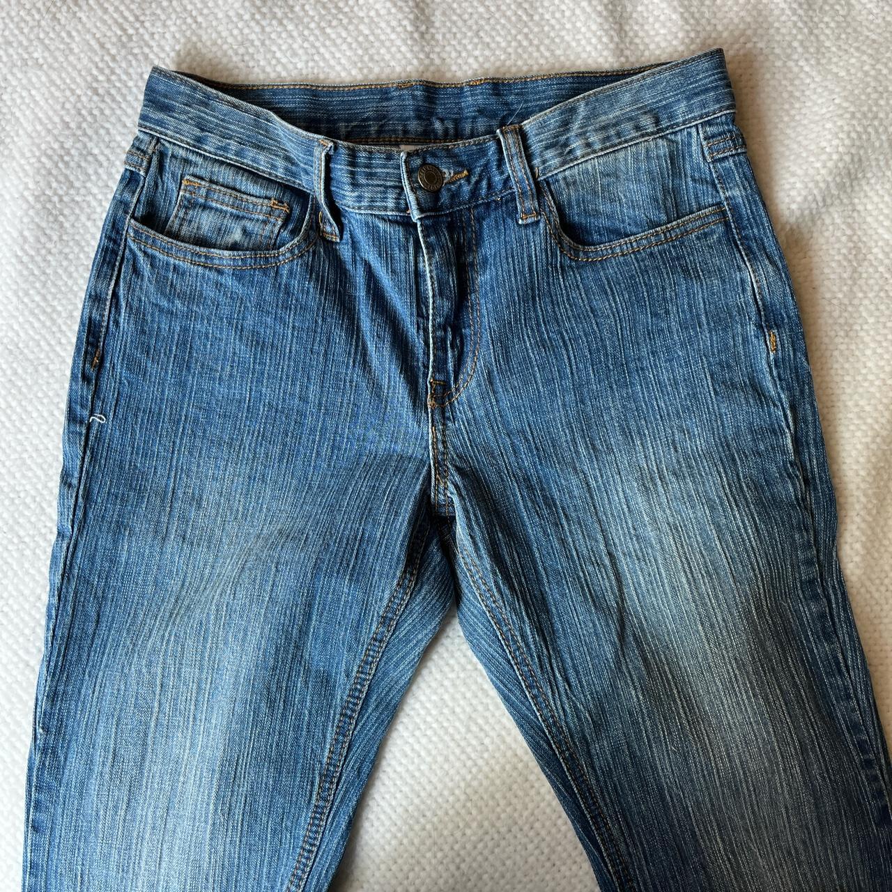 Brandy Melville jeans, low rise flares. Brand new,... - Depop