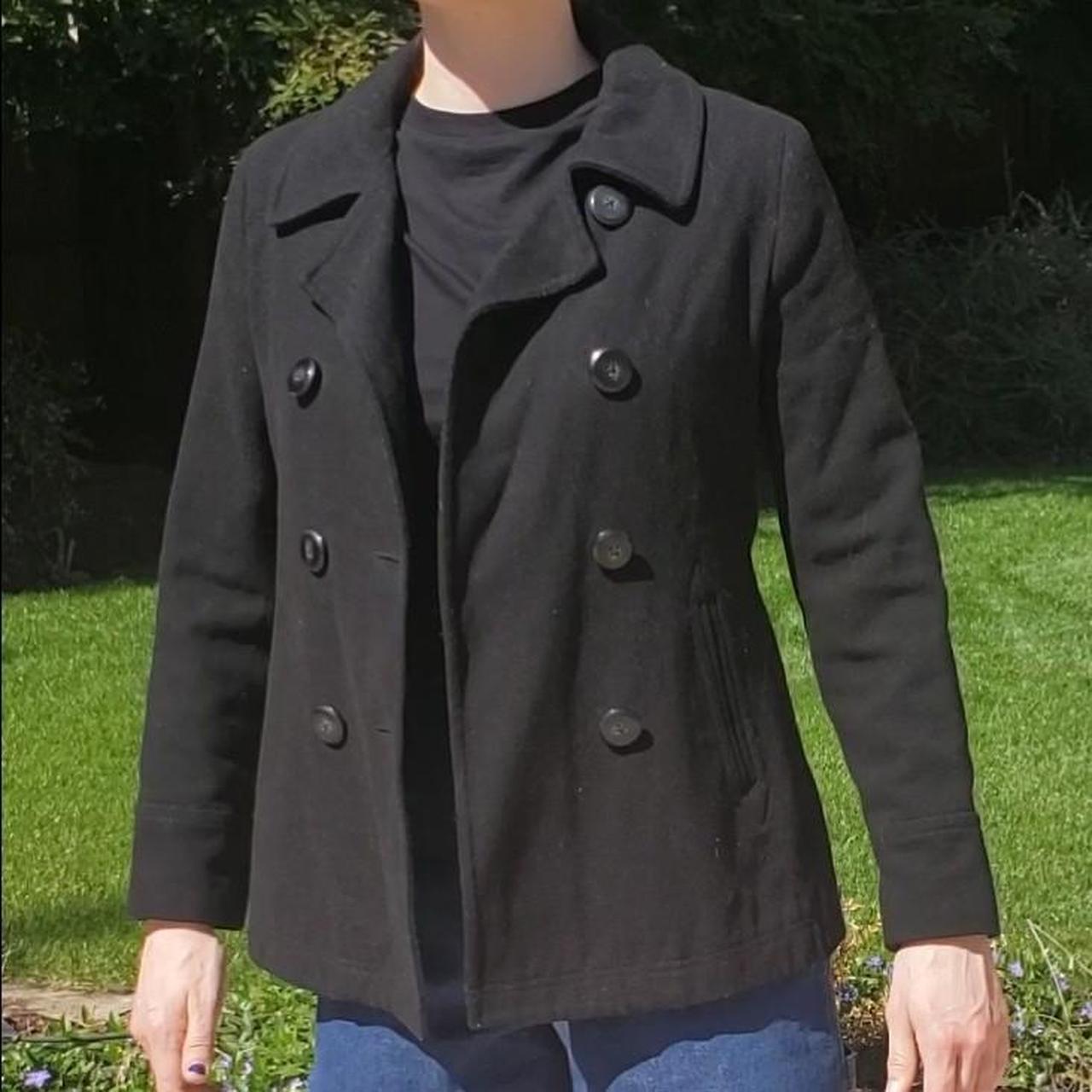 old navy petite peacoat