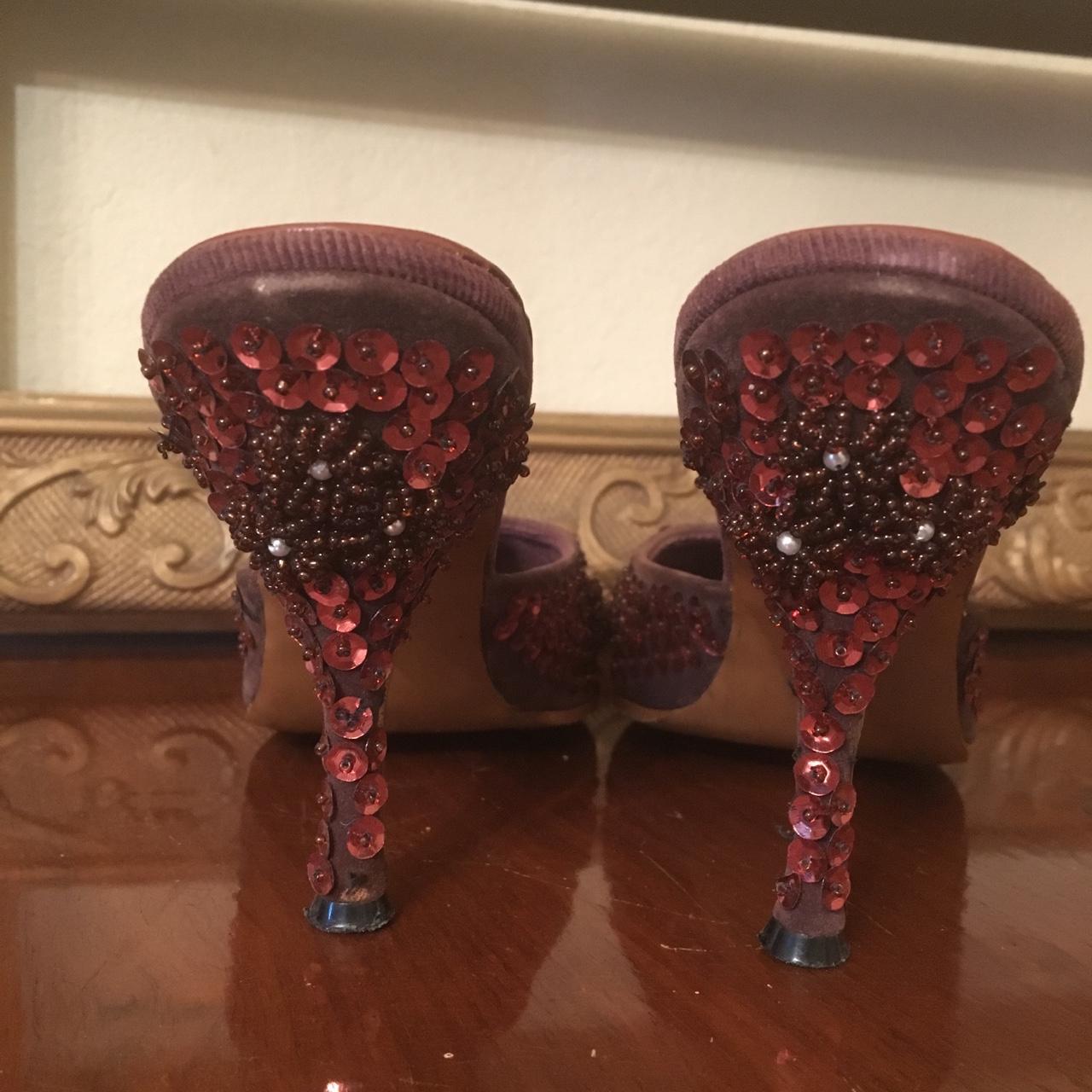 beaded mules