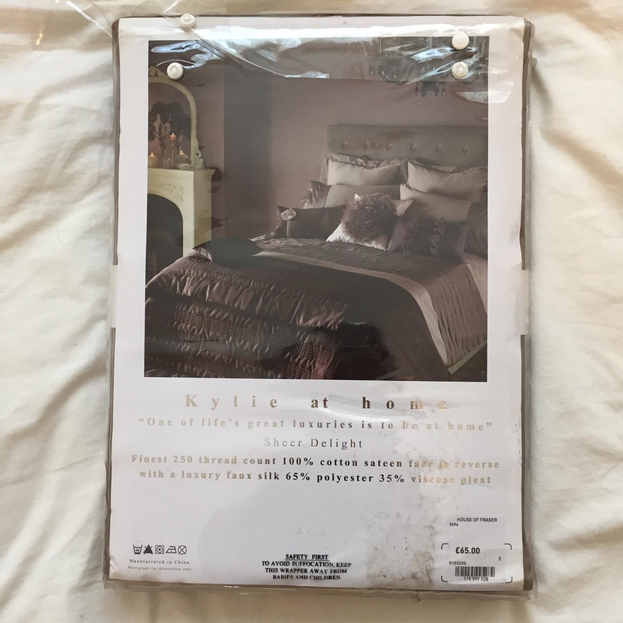 Brand new Kylie minogue at home bedding sheer... Depop