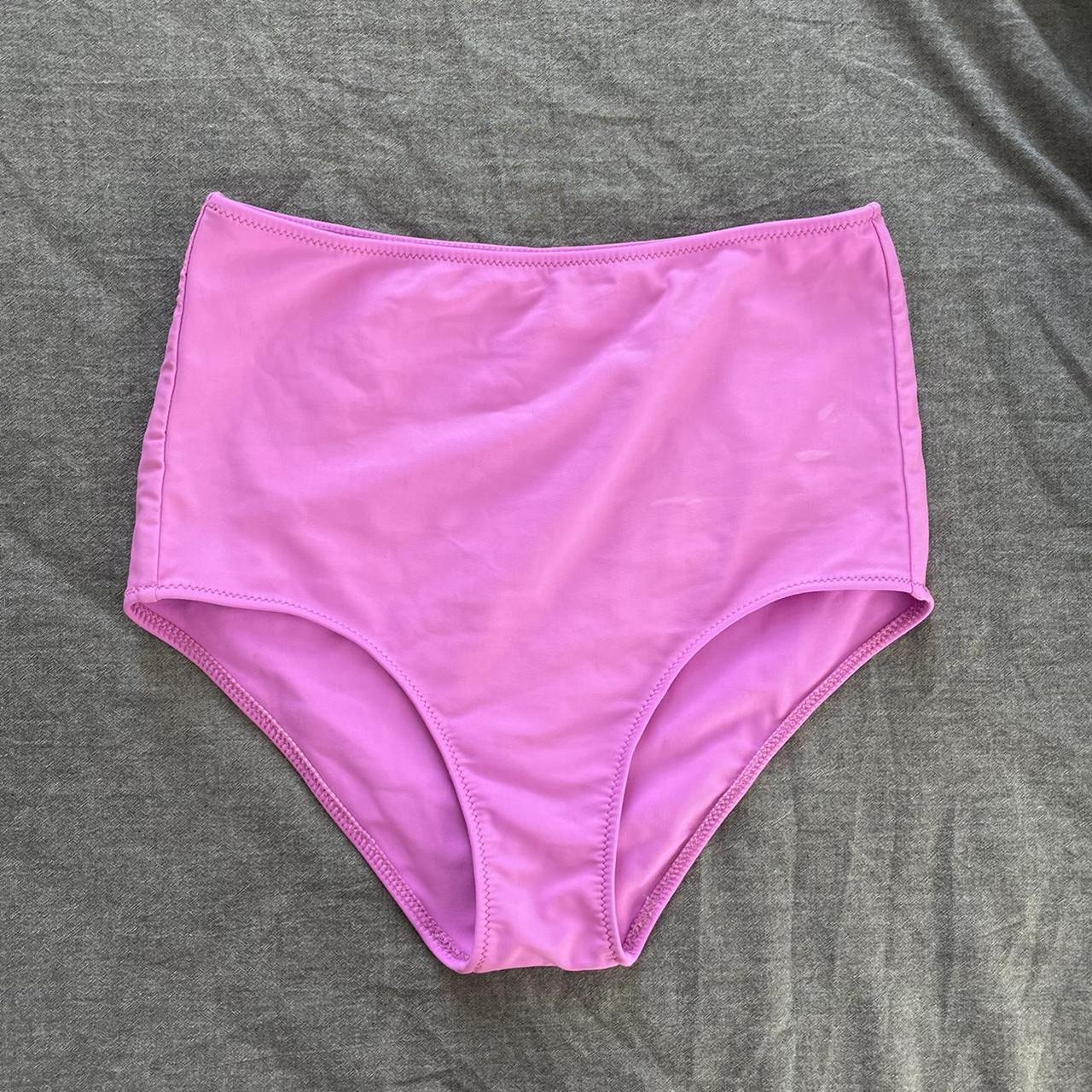 Araks Women's Pink and Purple Bikini-and-tankini-bottoms | Depop