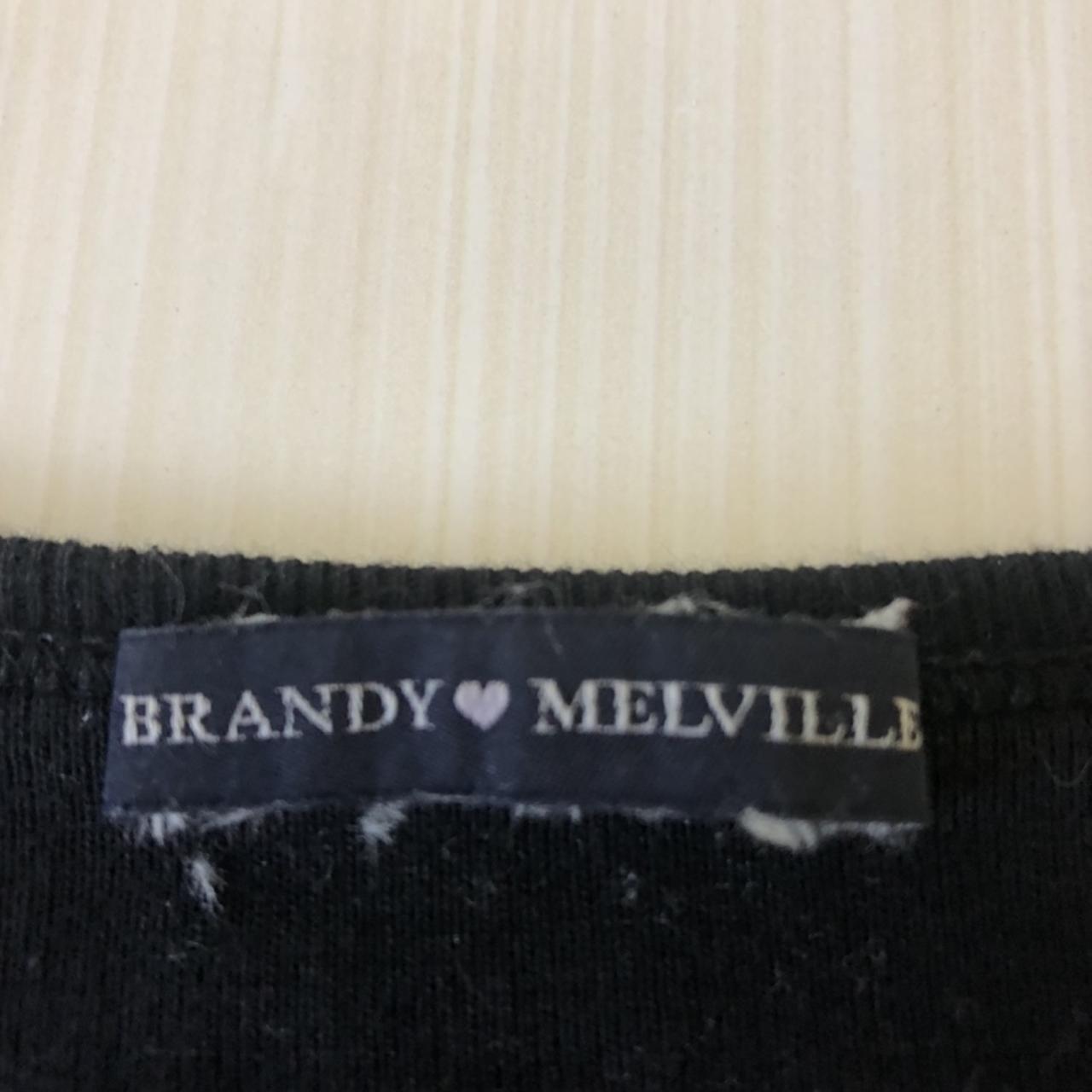 rare brandy melville black lace top adorable and... - Depop