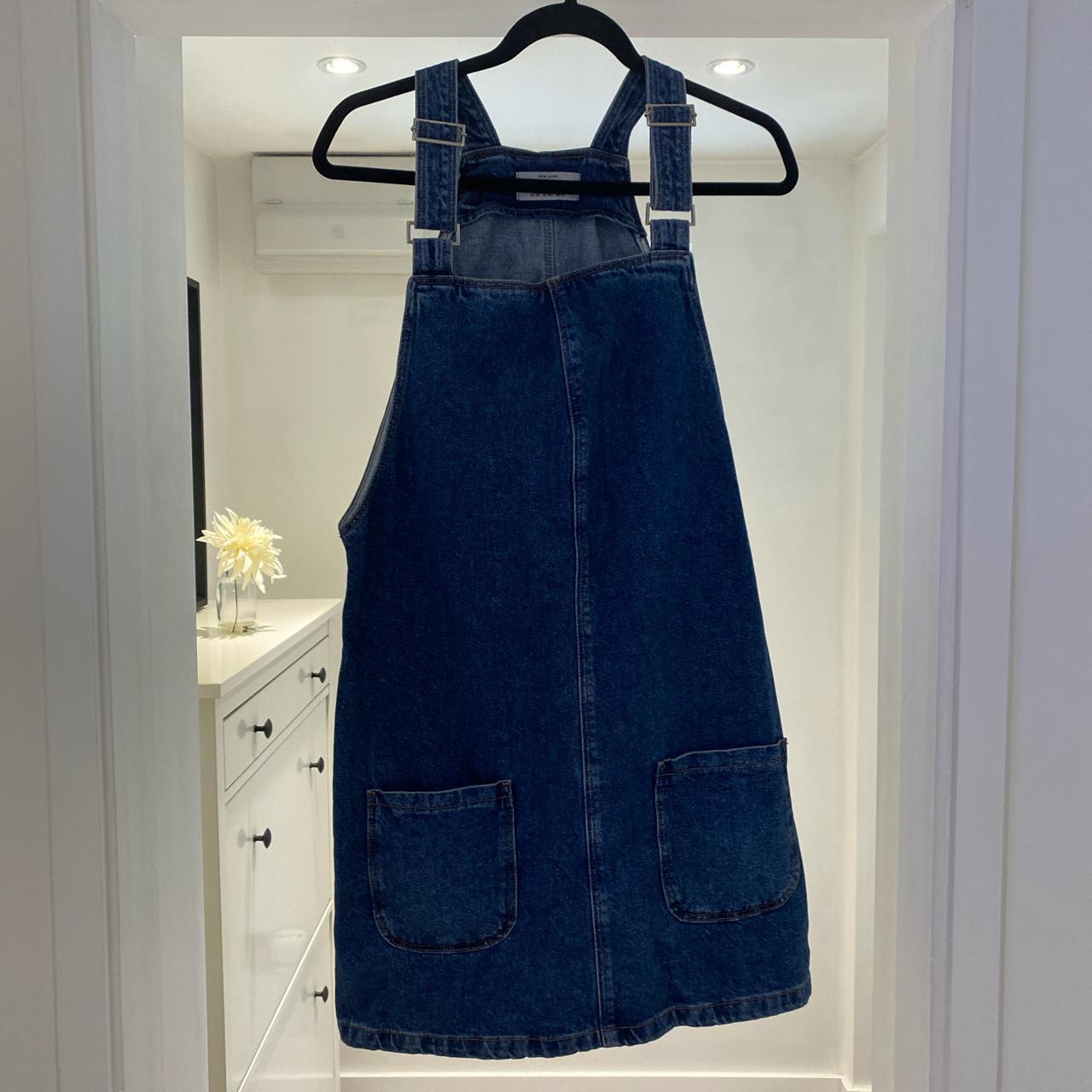 new look denim dress uk