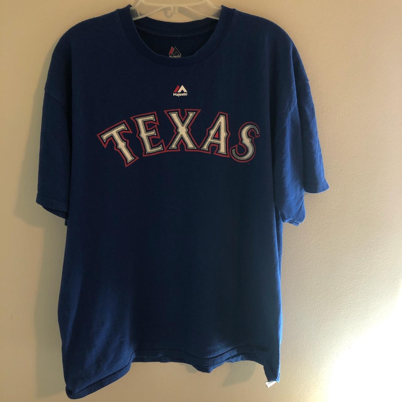 MLB Texas Rangers Josh Hamilton #32 T-Shirt jersey - Depop