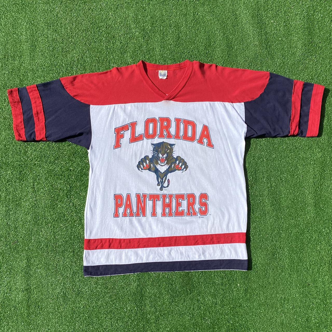 Vintage Florida Panthers Sharktooth - Depop