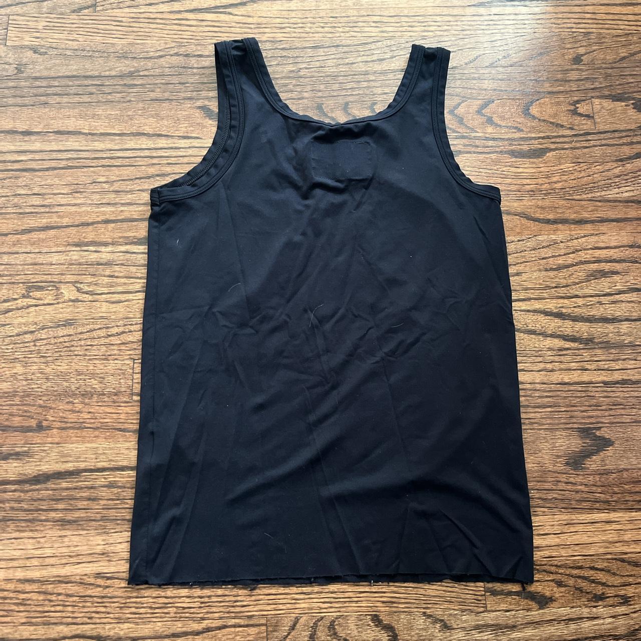 Vintage Jean Paul Gaultier collection 1 black tank... - Depop