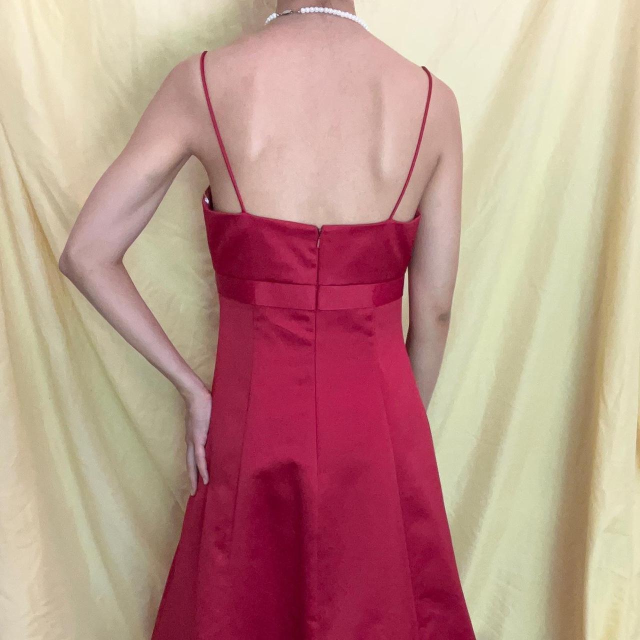 NEW! 🍒 Cherry Red Formal Evening Dress Labeled... - Depop